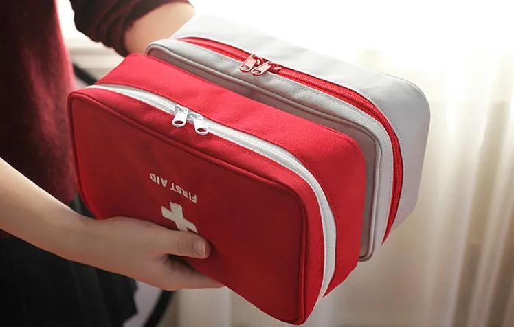 

Empty Large First Aid Kit Emergency Medical Box Portable Travel Outdoor Camping Survival Medical Bag Big Capacity