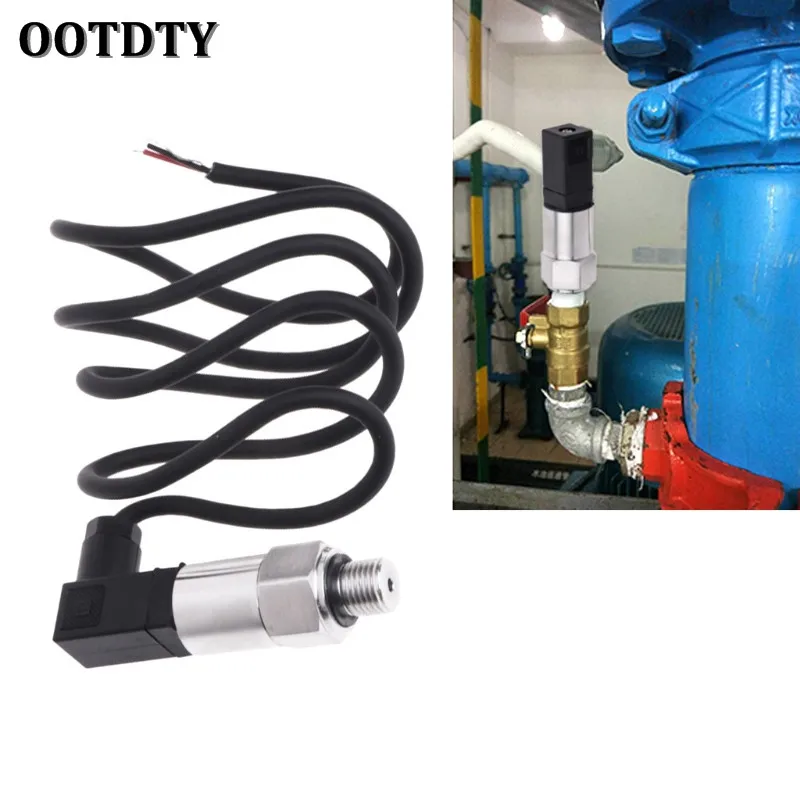 OOTDTY датчик избыточного давления датчик Сенсор 0-10bar 9-32VDC G1/4 4-20mA 0.5% 63HF