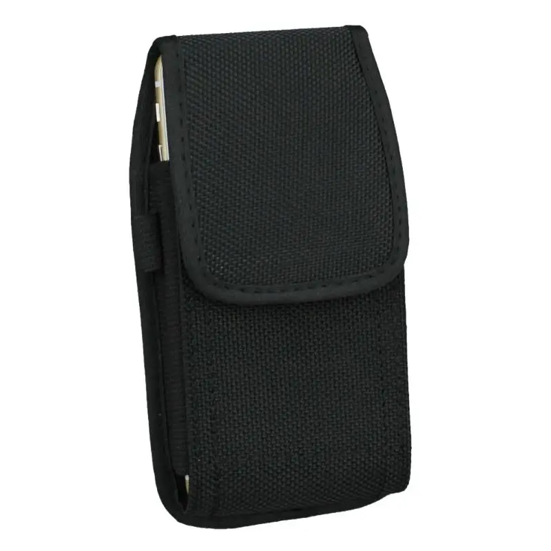 Kasual Nilon Ponsel Tas Pinggang Hook Loop Sarung Pouch Ponsel Cover untuk iPhone Samsung Xiaomi Huawei Aksesoris Y3ND