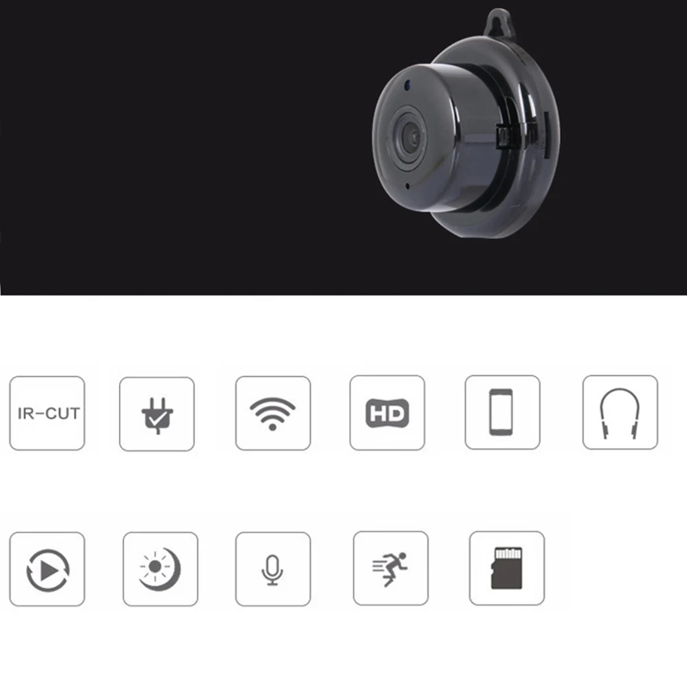 Мини IP камера видеонаблюдения Wi Fi HD 1080P|Радионяни| |