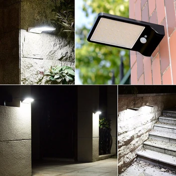 

36led Solar Light PIR Motion Sensor Powered Street Lamp for Garden,Fence,Patio,Deck,Yard,Driveway,Stairs,Outside Wall IP65