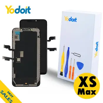 

Yodoit for iPhone XS Max Screen Replacement OLED Display iPhone XS Max LCD Touch Digitizer Full Assembly+Tools