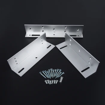 

Door Z L Mounting Bracket Holder Stand For 280kg Electric Magnetic Lock Durable