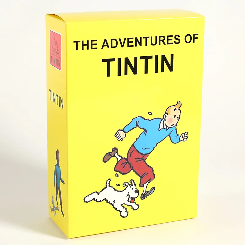 «Приключения Тинтина» Tintin и Milou ПВХ фигурка Коллекционная модель игрушки