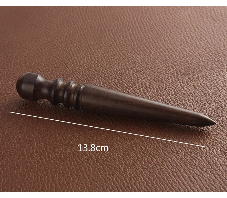 Sandalwood Polishing Rod Round Wood Polishing Leather Edge Rod Handmade DIY Leather Edge leather tool