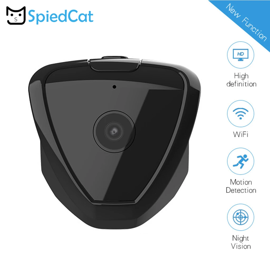 Mini HD DVR Беспроводной Wi-Fi IP Ночное Видение движения DetectionP портативный переносной