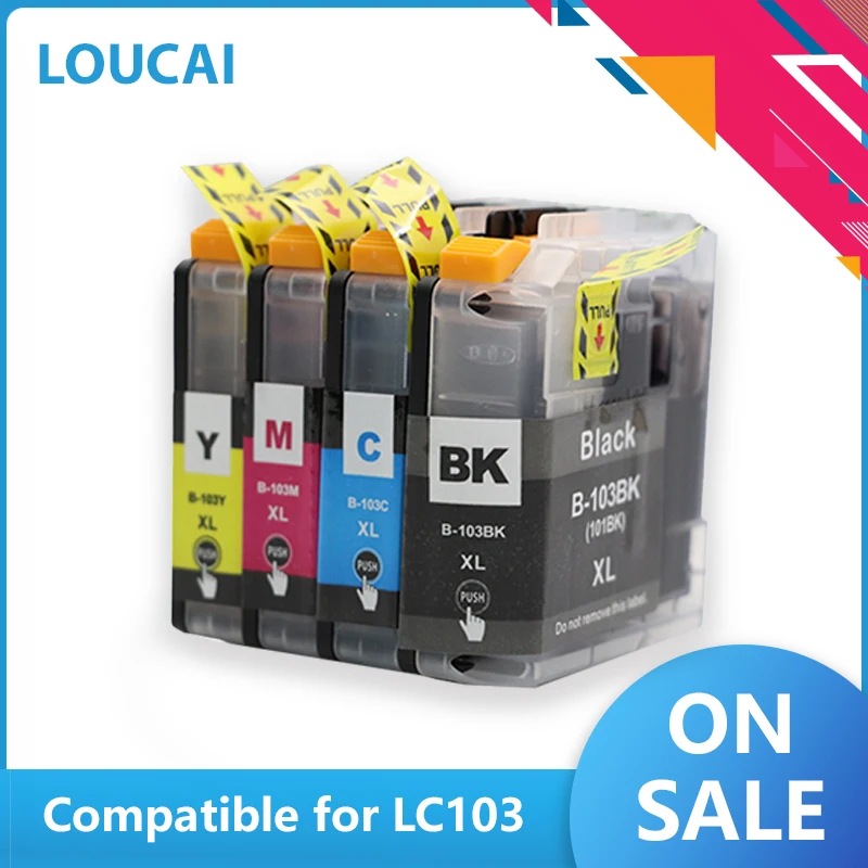 Совместимые чернильные картриджи для принтера Brother LC103 MFC J4310DW J4410DW J4510DW J4610DW J4710DW