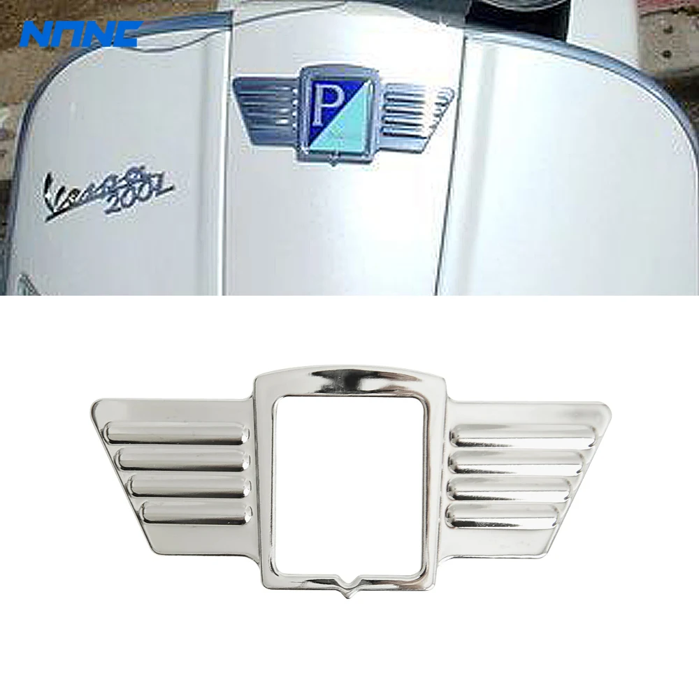 Motorcycle Chrome Wings Case for Piaggio Vespa LX LXV 50 150 Leader Motor 2006-2009 | Автомобили и мотоциклы