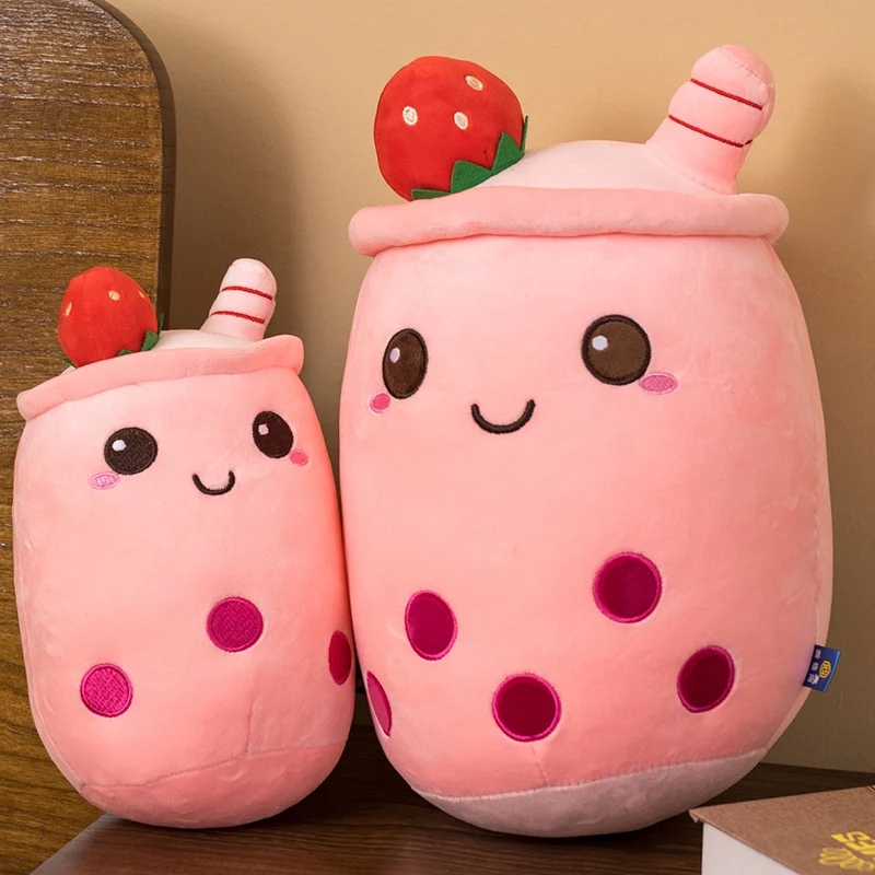 Kawaii Bubble Tea Fruit Series Plush XL (50cm)