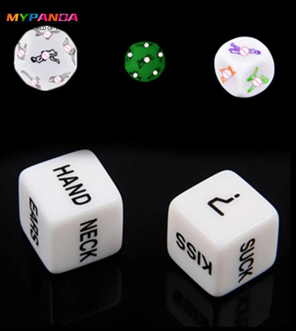 1 PCS Exotic Tricks Dice Game Toy For Bachelor Party Fun Adult Couple