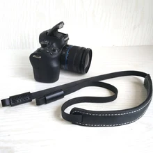 Manual Leather Camera Neck Strap High Quality Leather Camera Strap Adjustable Retro DSLR Straps Durable Neck Camera Accessories