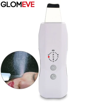 

Ultrasonic Scrubber Pore Cleaning Peeling Acne Removal Skin Rejuvenation Ultrasound Skin Cleaner Face Massager Beauty Device