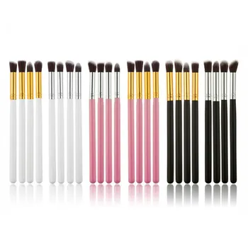 

4pcs Makeup Brush Cosmetic Brushes Kabuki Face Nose Brushes Concealer Foundation Eyebrow Eyeliner Blush Powder Makeup Tool