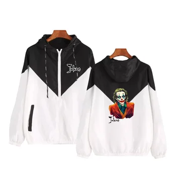 

Joker Hoodie Zipper Jackets Women/men Coat Clothing Movie Joker 2019 Streetwear Unisex Kawaii Jacket Tracksuit Casual Winter