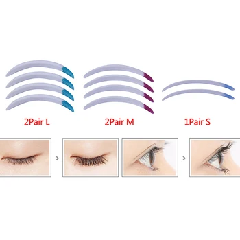 

5Pairs Fake Eyelashes Gel Pads Perm Permanent Curler Curling Root Lifting Patche