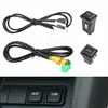 RCD510 RNS315 RCD310 Car USB AUX data Adapter Switch Button Cable wiring harness For VW Golf 5 6 MK6 Jetta 5 MK5 Rabbit Scirocco ► Photo 1/6