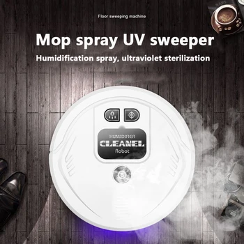 

Robot vacuum cleaner mop Spray humidification UV disinfection disinfection portable carpet cleaner Cordless Mopping the floor