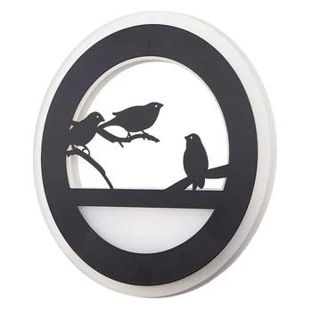 

Bra "Sparrows" LEDx90 black 22x8x22 cm 3733995