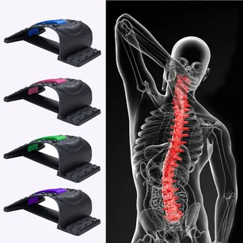 

Spinal Deformer Relieve Chronic Back Pain Stretcher Fitness Lumbar Support Relaxation Spine Pain Relief ABS+PP Material