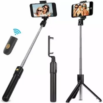 

Telescopic Selfie Stick Bluetooth Remote Control Tripod Monopod HandPhone Live Photo Holder For iPhone Samsung Camera