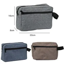 Портативный двойной дамский косметический мешок многофункциональный водонепроницаемый путешествия хранение туалетных принадлежностей сумка
