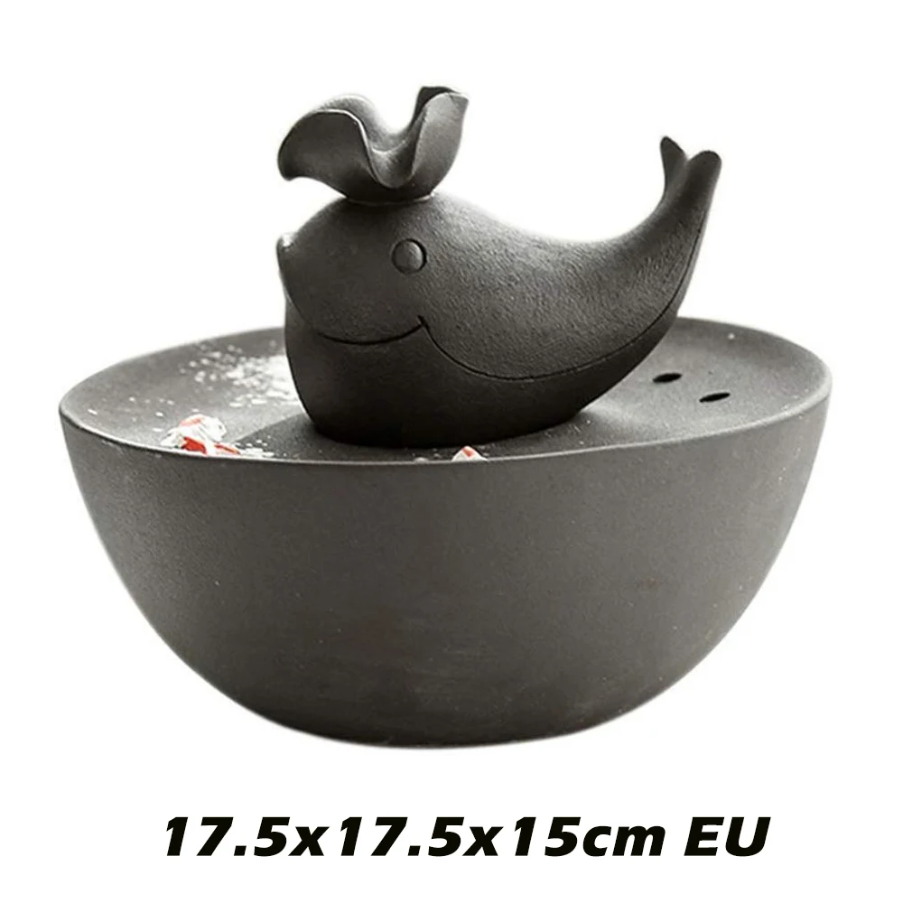 17.5x17.5x15cm EU Питомец кошка питьевой фонтан Диспенсер Электрический водяной фонтан кошка фонтан собака кошка питомец поилка миска подача воды поставки - Цвет: 17.5x17.5x15cm EU