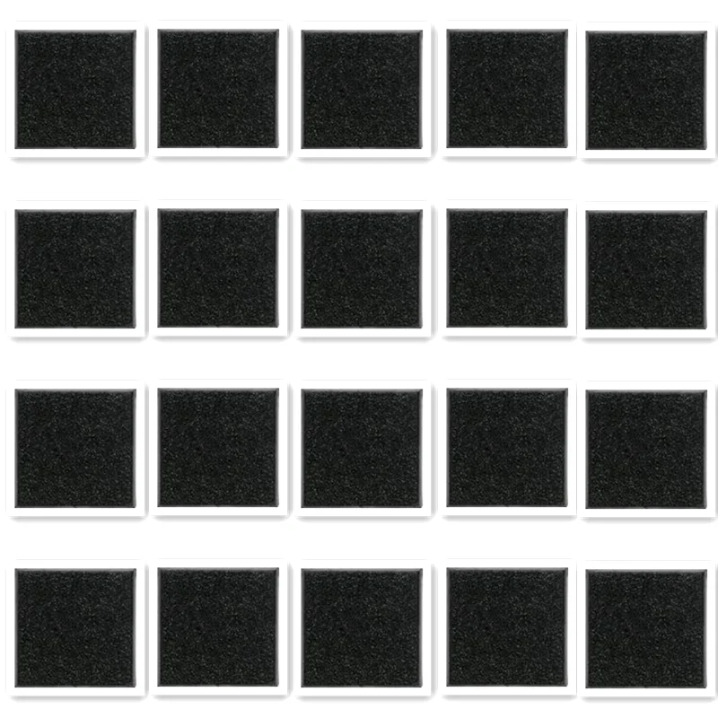 Bases para miniaturas y juegos de guerra, lote de Bases cuadradas de 20 piezas de 40mm para WH y FW