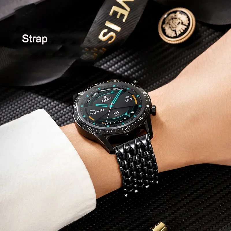 Cinturino In Acciaio Inossidabile Per Honor Watch Gs Pro Magic Watch 2 46Mm Cinturino Per Orologio Dragon Scale Wristband Wristband Per Huawei Gt2 Pro