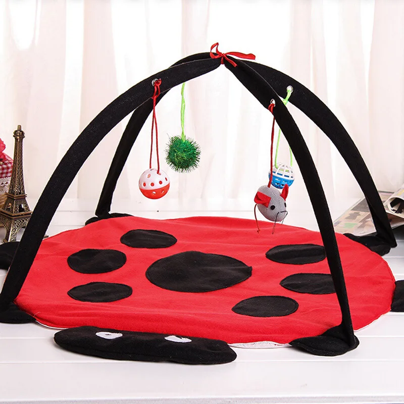 Кошка кровать Жук складной многофункциональный Кот игра гнездо кошка игрушка