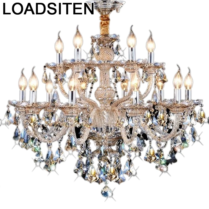 Bambini Hang Nordic Design Crystal Lampadari Moderni Chandelier Lampara De Techo Colgante Moderna Luminaria Hanging Lamp | Освещение