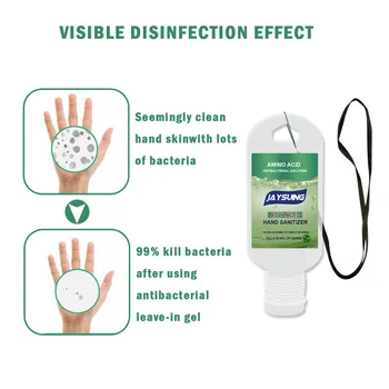

30ml 50ml Portable Outdoor Hand Sanitizer Gel Antibacterial Hand Gel Disinfection Gel Quick-dry Portable Natural Hand Care
