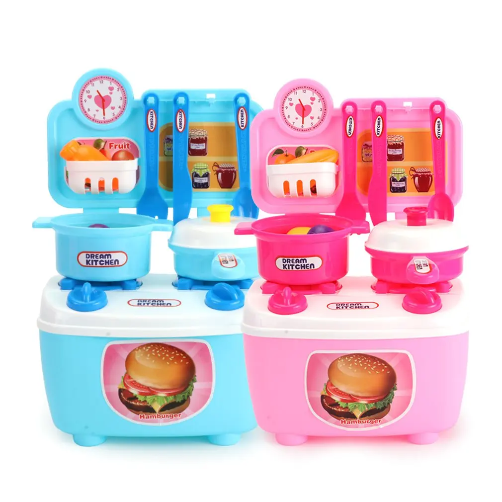Children'S Happy Cooking Toys Intellectual Development Early Education Kitchen Toy Set Children'S Cooking Mini Kitchen Toy