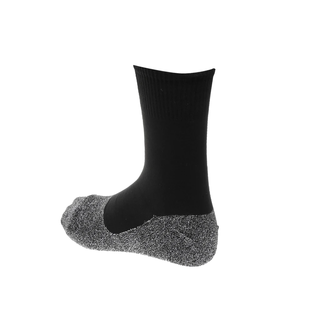 1 Pair Fibers Winter Thermal Middle Long Socks Resilient Running Practical Casual Super Soft Unique Comfort Warm Stockings