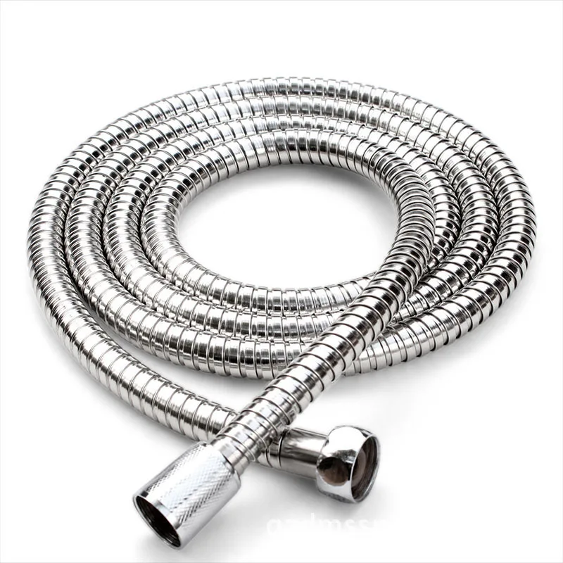 

Stainless Steel Explosion-Proof Sprinkler Hose 1.5m Shower Nozzle Pipe Two Plastic Universal Four Port