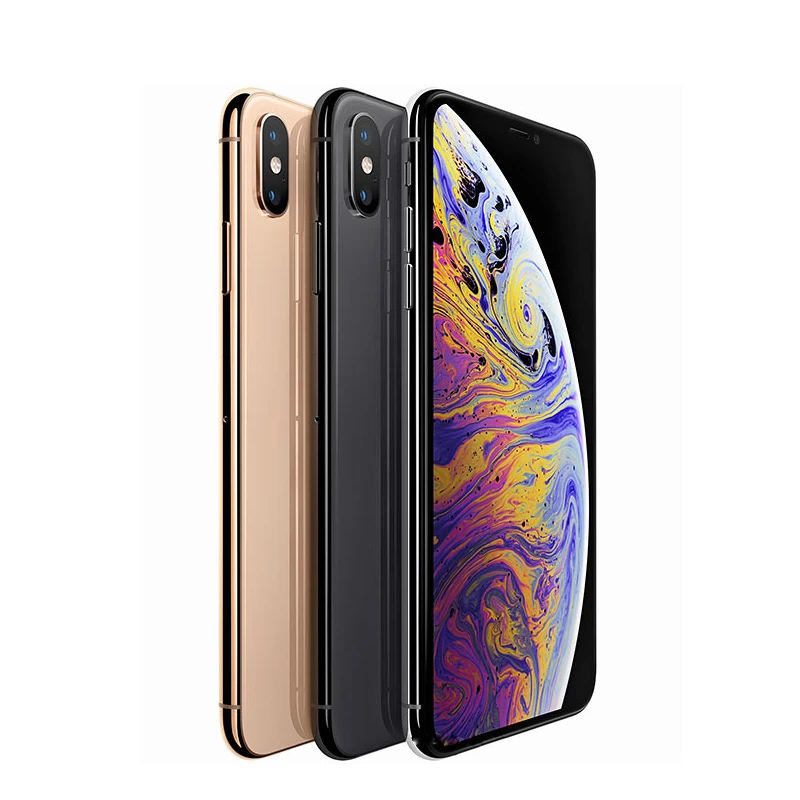 256GB Used Unlocked Cell Phone Apple iPhone XS 5.8" RAM 4GB IOS Smartphone Hexa Core A12 NFC LTE ios cell phone