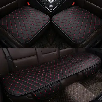 

Dragonpad 3Pcs/set Universal Car Cushion Pad Breathable Front Rear Seat Cover Mat