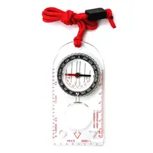 Прочный Компас Карта износостойкий профессиональный многофункциональный открытый для пеших прогулок, кемпинга, путешествий Компас Карта шкала линейки