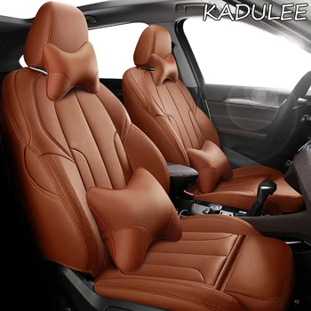 

KADULEE Custom Leather car seat cover set For LEXUS GS250 GS350 GS450h GS300h GX400 GX460 Automobiles Seat Covers cars styling