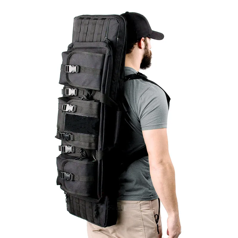 

38-Inch Bag Big Gun Bag Hunting Equipment Tactical Outdoor Equipment Multi-functional Hand Shoulder Army Fans Supplies Pike Bag