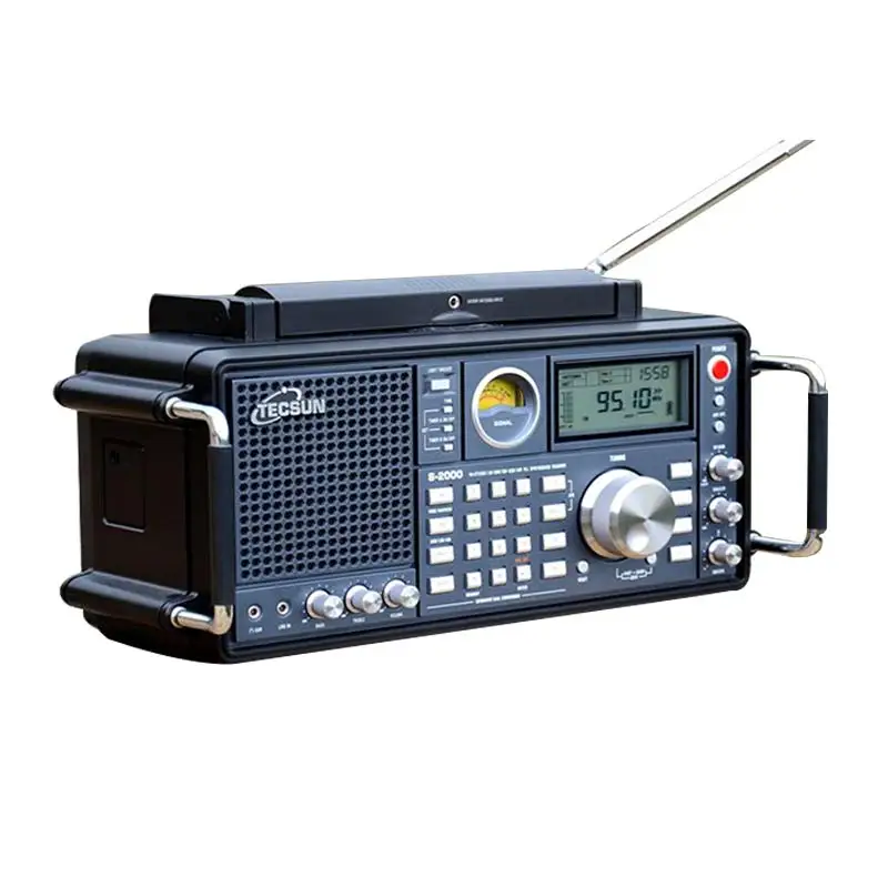 Tecsun S-2000 Ham Portable Radio Ssb Dual Conversion Pll Fm/mw/sw 