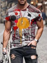 

Men's T Shirt Streetwear Summer Short Sleeve T Shirt For Men