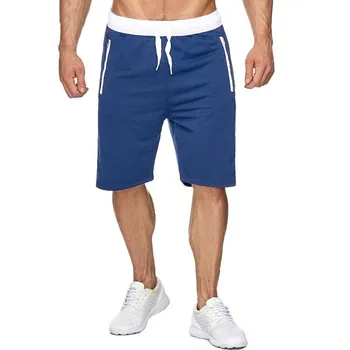 

Cotton Sleep Shorts Men Sports Casual Loose Bodybuilding Pure Male Pants Pocket Flexible Waist Short Pants Summer Fashion