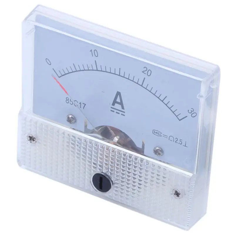 

DC 0-30A Analog Amp Meter Ammeter Current Panel + 30A 75mV Shunt Resistor