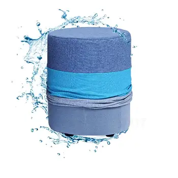 

Fashion Dressing Stool Fabric Round Stool Home Change Shoes Creative Makeup Table Stool Lazy Small Bench Board