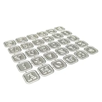 

Alphabet Letters Metal Cutting Dies Stencil Scrapbooking DIY Album Stamp Paper
