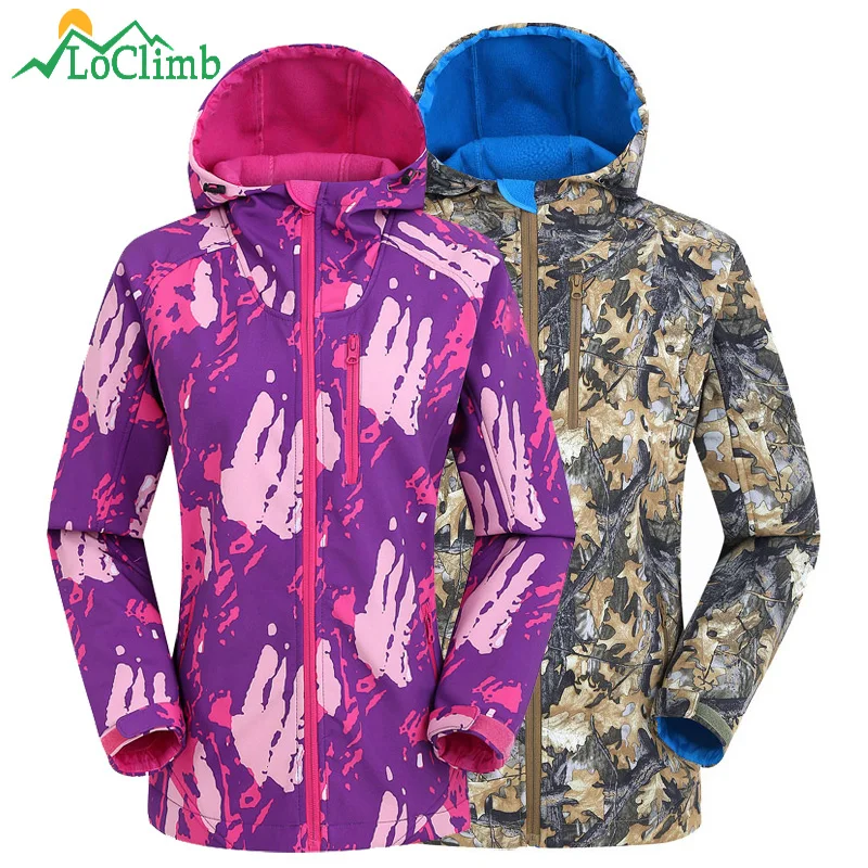 Men 3 in 1 Jacket Softshell Jackets Hooded Waterproof Windbreaker Outdoor Softshell Jackets Camping Hiking with Fleece Winter Coats Skiing Trekking Big Size S to 7XL