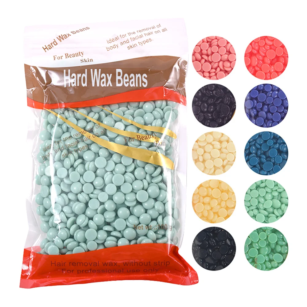 

100g/Pack Wax Beans Depilatory Hot Film Wax Pellet Removing Bikini Face Hair Legs Arm Hair Removal Bean Unisex Hair Removal