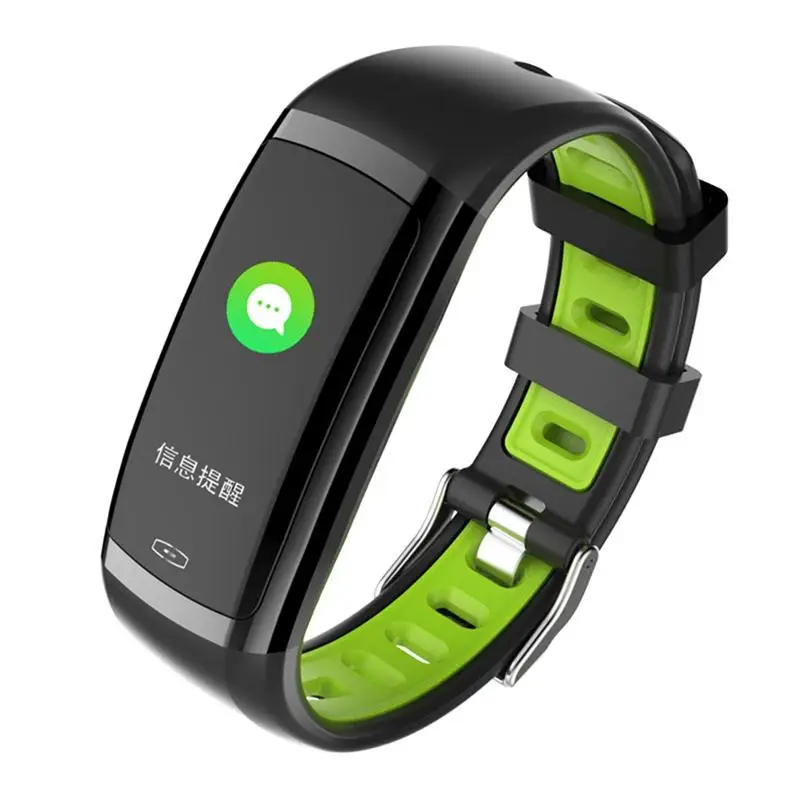 TFT Color Screen Smart Wristband Fitness Tracker IP67 Waterproof Pedometer Calories Blood Pressure Continuous Heart Rate Monitor