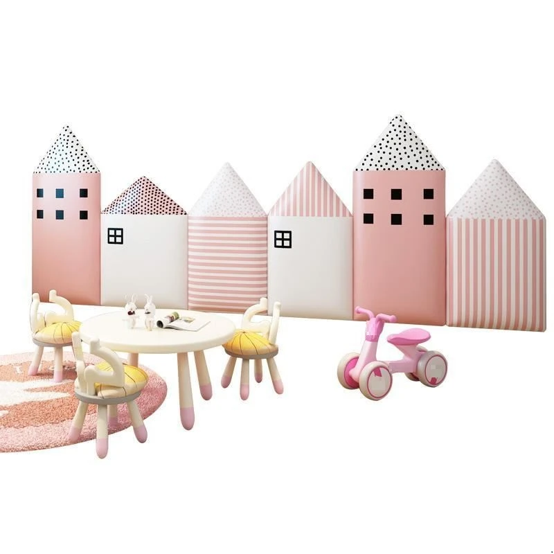 Chambre A Coussin T Te Children Tete Lit Cabecero Cama De Pared Cabeceira 3d настенная наклейка изголовье кровати |