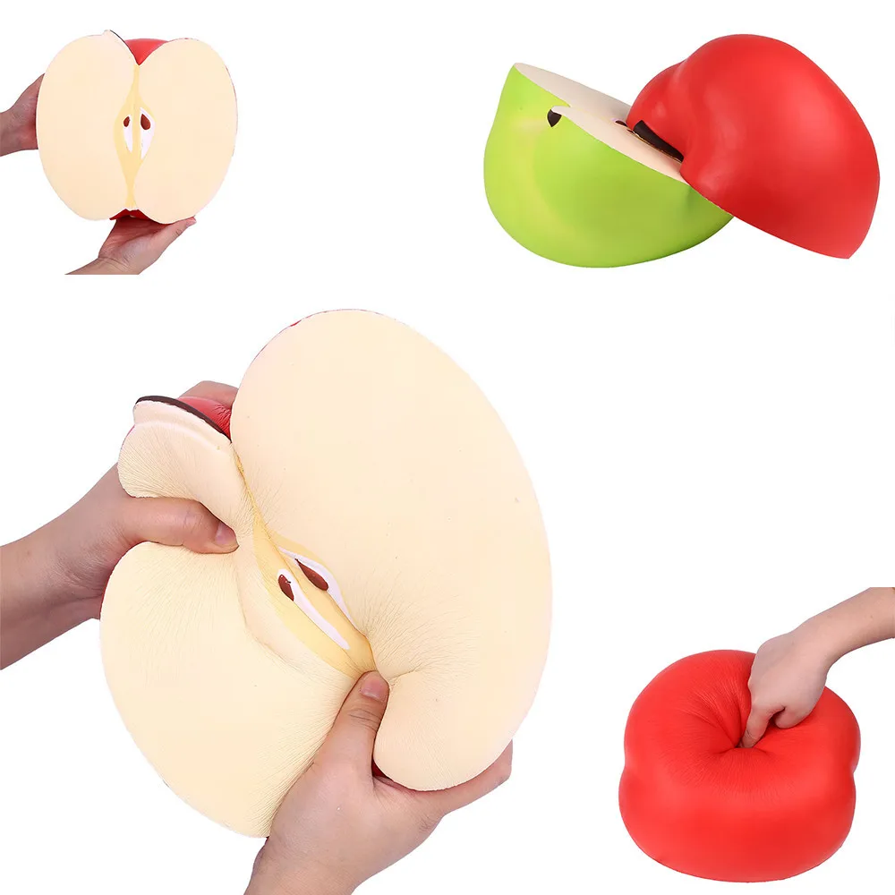 Giant Apple Squeeze Toy Kids Adults Antistress Elastic Charms Toy interior decorations Toy for Children Birthday Gift Toy #C